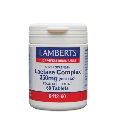 Lamberts Lactase Complex 350mg Super Strength 60 tabs